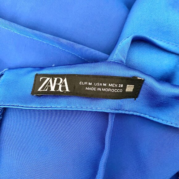 Zara - Bright Blue Dress - Picture 5 of 5